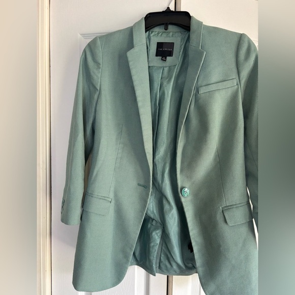 The Limited Collection Women's XS Teal Blazer - Picture 3 of 8